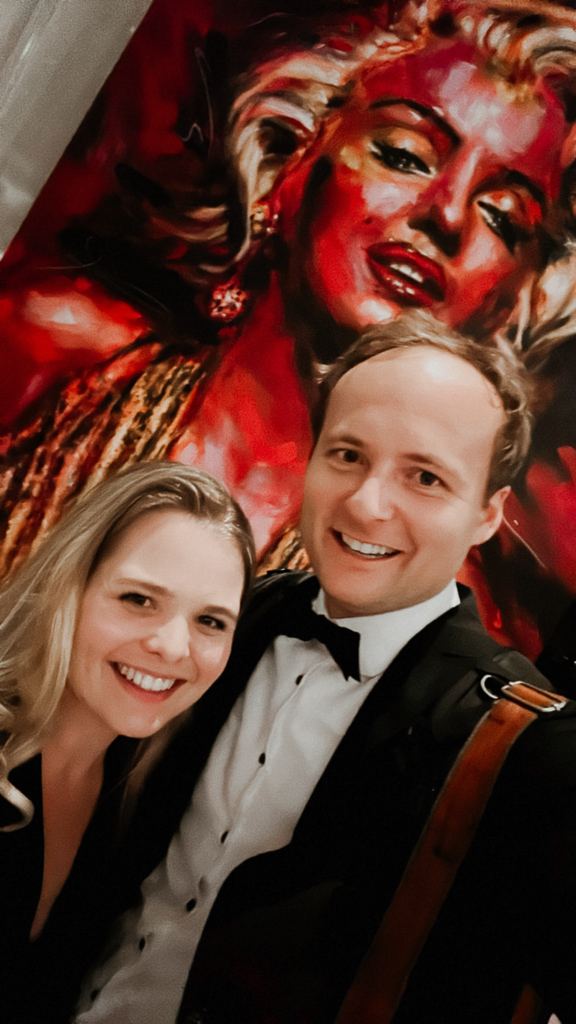 Erik and Julia – marriage proposal planners and founders of Photo of my Life at gala event